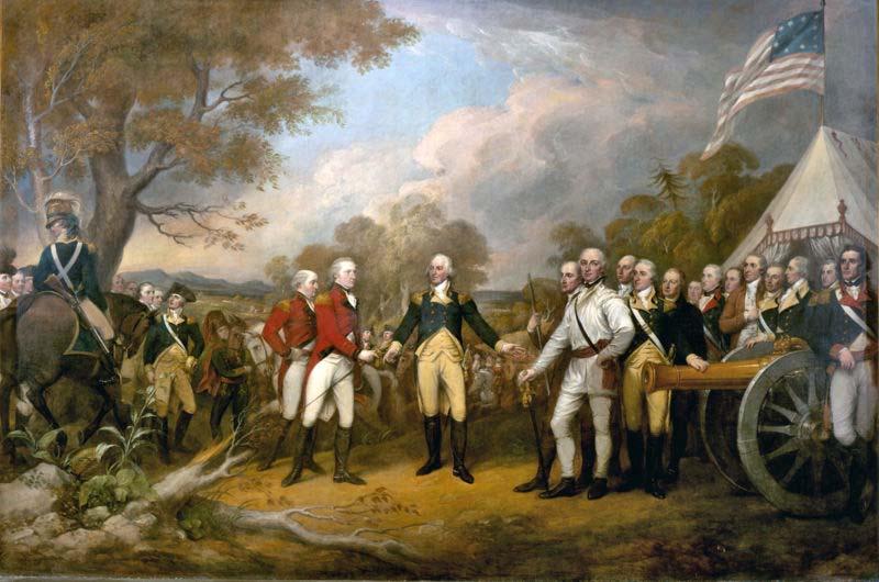 John Trumbull Surrender of General Burgoyne Germany oil painting art